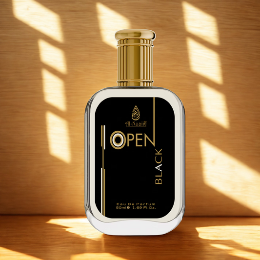 Open black