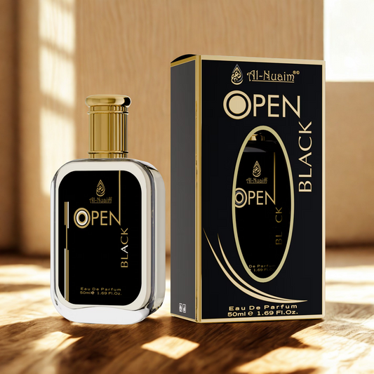 Open black