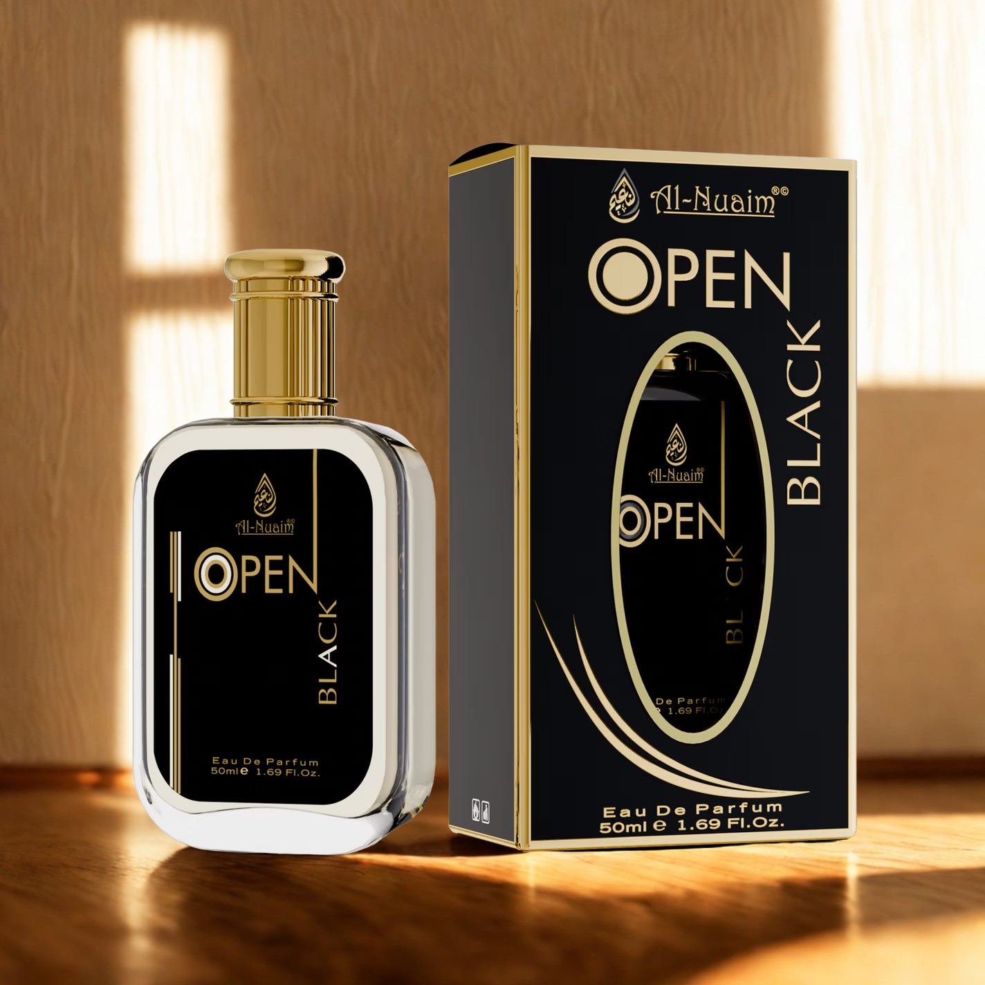 Open black